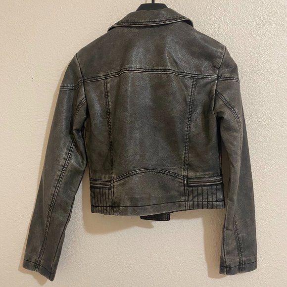 FAUX LEATHER JACKET - Picture 2 of 2